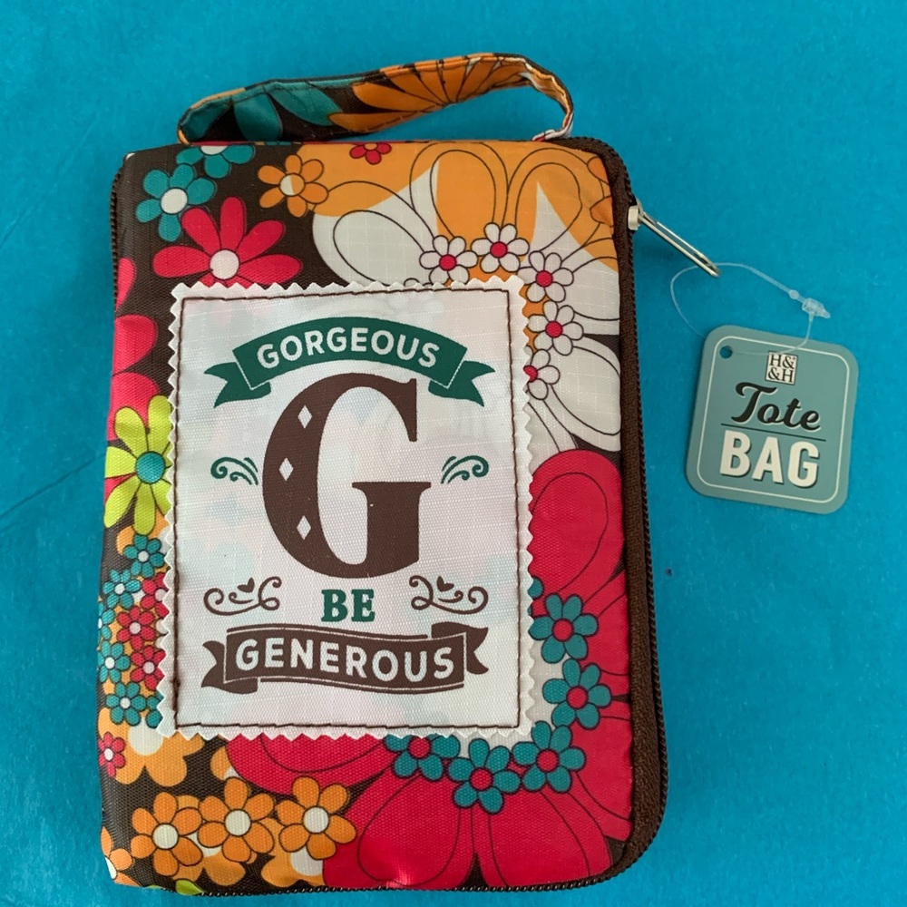 Tote Bag with Encouraging Words